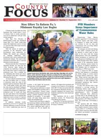 Cover of Sept 2021 Country Focus